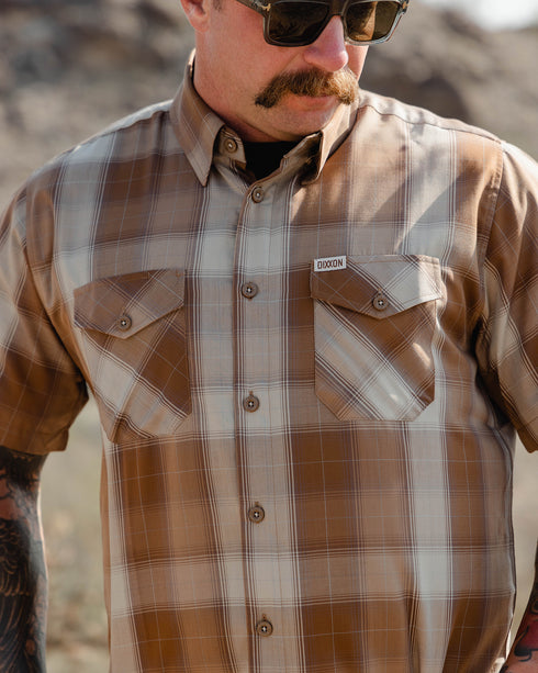 RANCHERO BAMBOO SHORT SLEEVE BUTTON UP - MENS